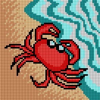 Zestaw do haftu krab (5603)