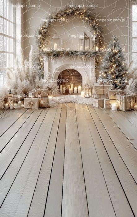 Tła fotograficzne świąteczne