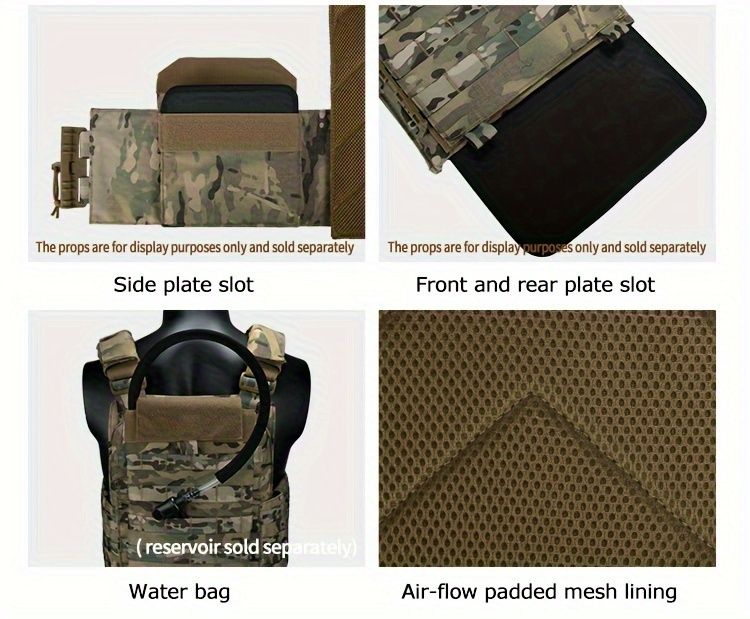 Тактична плитоноска Yakeda з підсумками 
Комплектація на фото.
Колір: