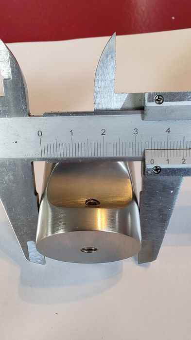 Gałka / uchwyt do drzwi prysznicowych. Stal nierdzewna.