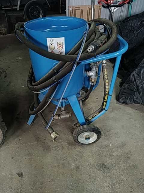 Jato  d areia para décapage