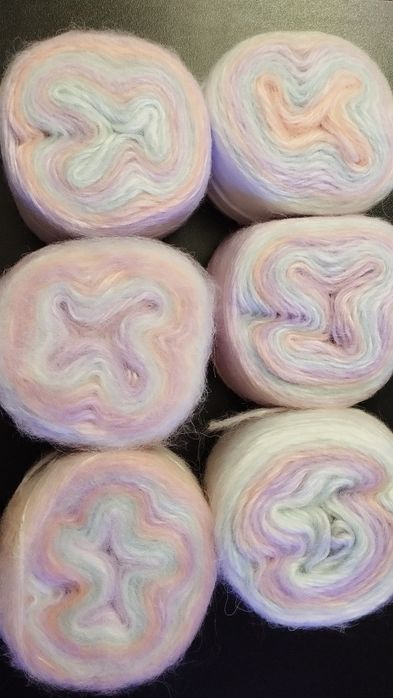 Włóczka Nowa Kid Mocher  szt 6  kolor