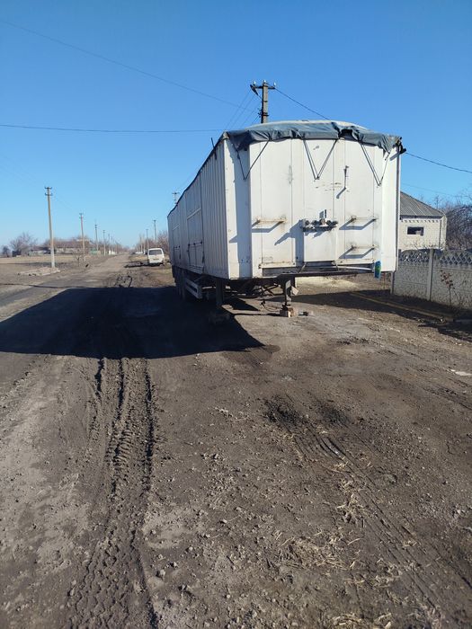 Напівпричип контейнеровоз, обмін! Торг!