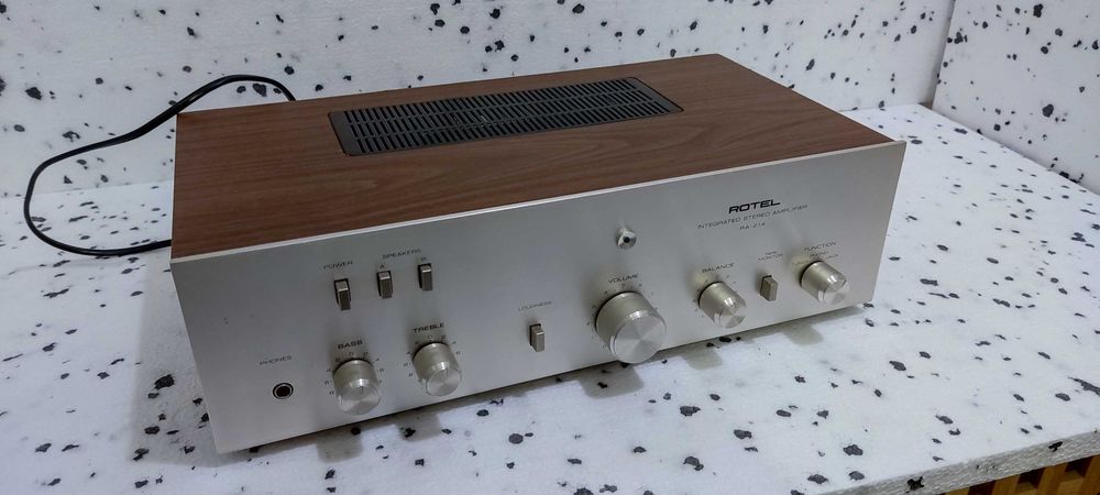 ROTEL RA214 Klasyczny wzmacniacz STAN JAK NOWY 1973