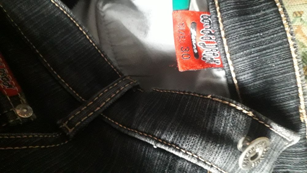 Чоловічі зимові джинси на флісі. 30 розмір. Талія 78-80см.