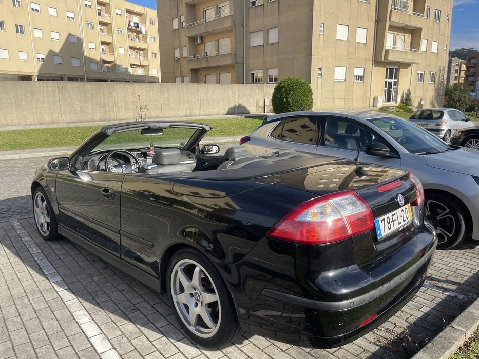 Saab 9.3 conversível gpl 240 mil troca / retoma Brito • OLX.pt