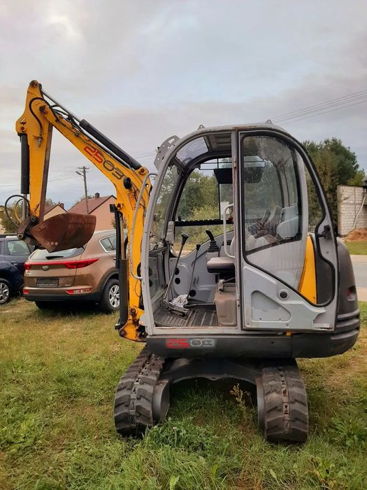 Wacker Neuson 2503  Minikoparka Gąsiennicowa Trzy łyżki Szybkozłącze