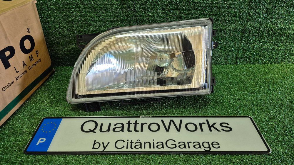 Otica Farol Esquerdo Ford Transit 1995 a 2000 Ref. 431-1151L-LD-EM NOVO DEPO