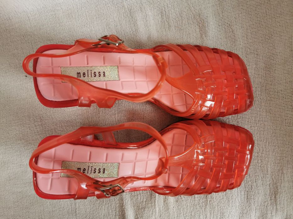 Melissa Vixen sandały na obcasie 37