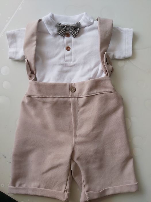 Elegancki komplet chłopięcy rozmiar 86-92