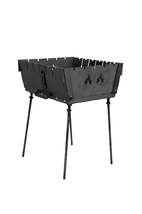 Мангал раскладной чемодан 3 мм Mangal skladany grill walizki na 8