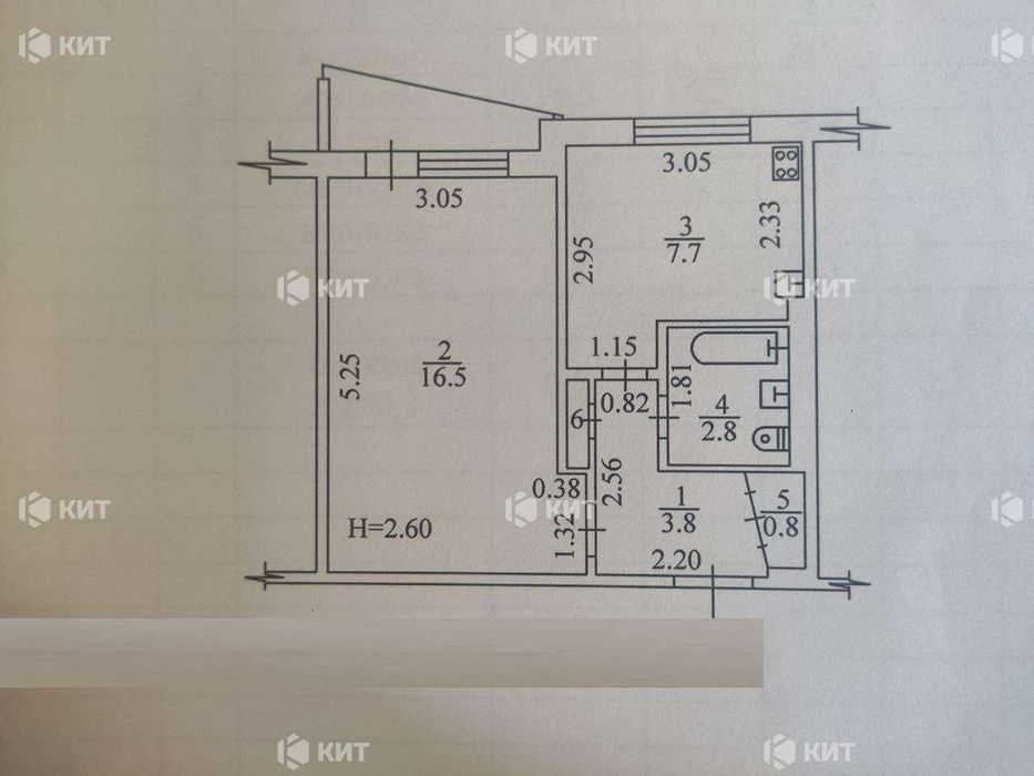 1к.33м2 Салтівка (Cалтовка 533мрн, м. Салтовское, Тракторо-ей) 118745