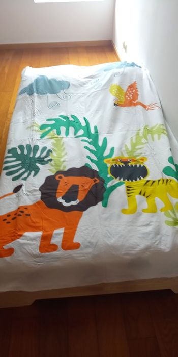 Capa edredom para cama criança