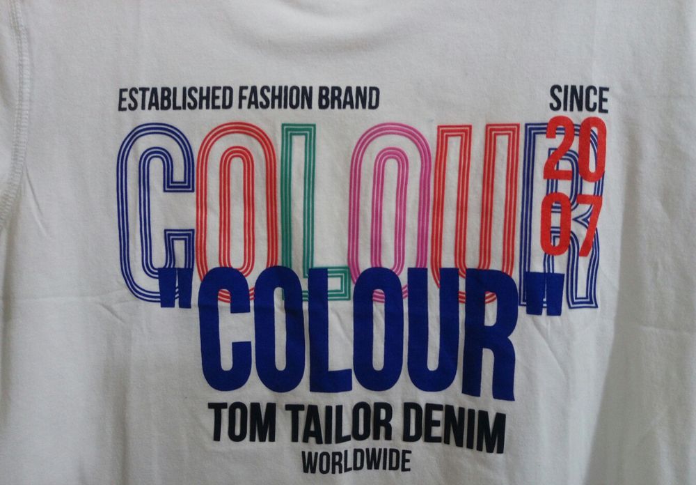 Tom Tailor Denim Established 2007 чоловіча футболка cotton