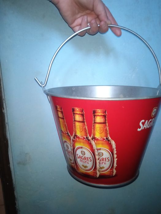 2 Baldes de champanhe altos Sommar e 1sagres