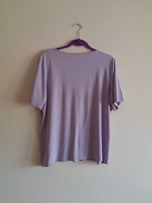Bluzka M&S fioletowa 46/48