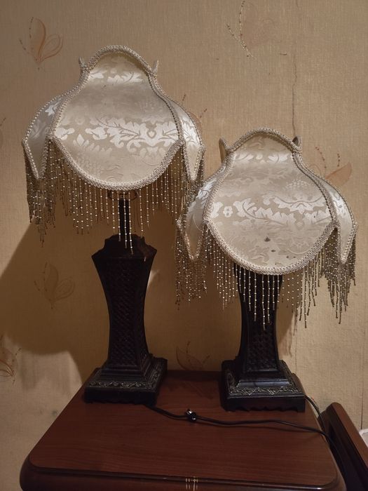 2 lampki nocne vintage