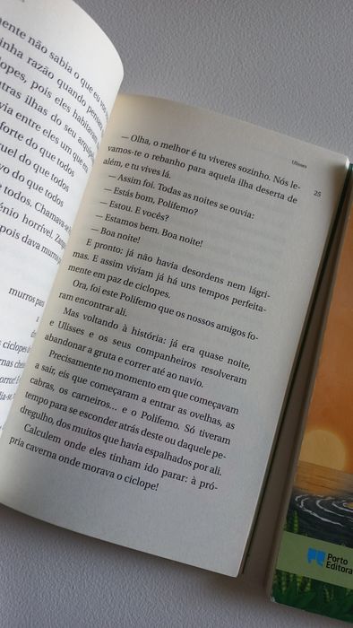 2 livros do PNL 6°ano, Ulisses e Robison Crusoé, Porto Editora editora