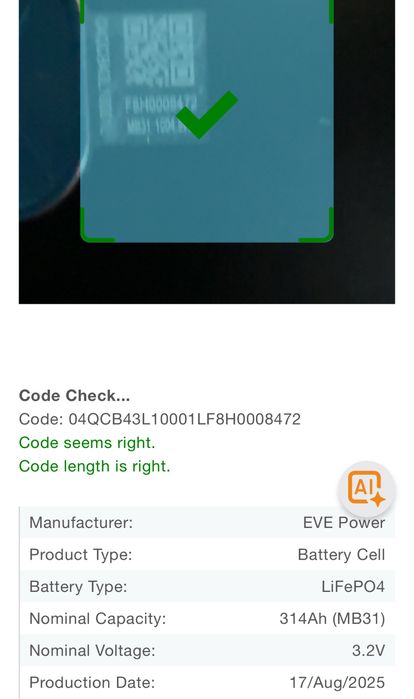 Комірки cortex 280 ah LifePO4 3.2v  акумулятор  кортекс 280  ячейка