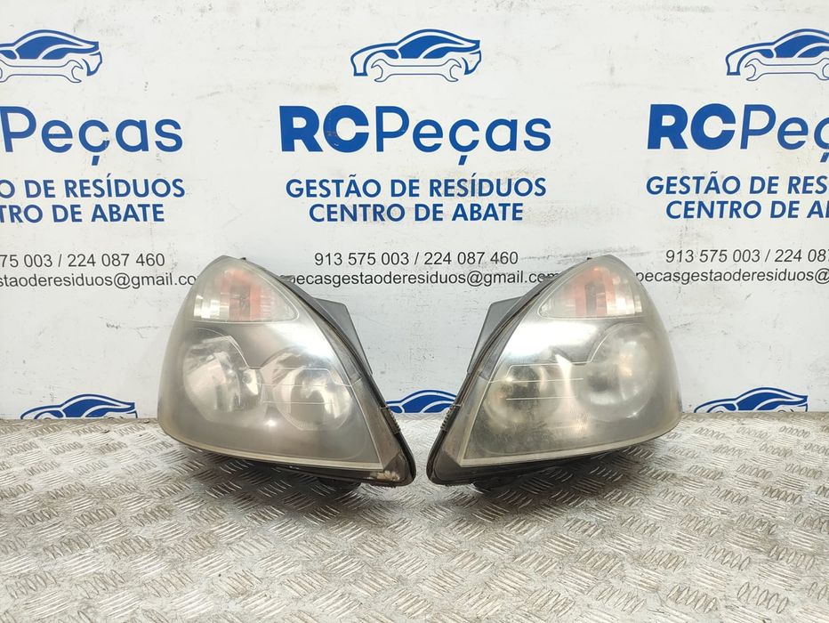 Óticas Ótica Frente Frontal Esquerda Direita Original Renault Clio MK2 Facelift 2003 a 2009