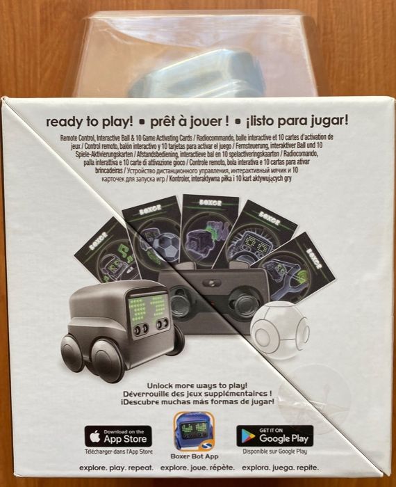 Boxer - Interactive Gray Robot - New64738560890754121