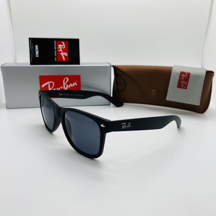 Солнцезащитные очки Ray Ban Wayfarer 2140 Wood Black|Gray