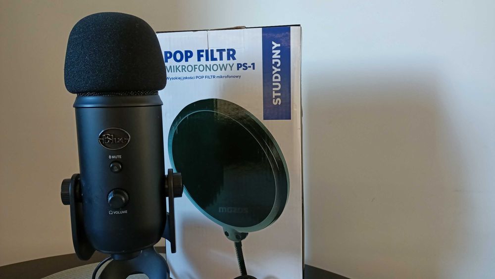 Mikrofon i POP Filtr