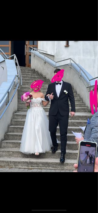 Piekna suknia slubna szyta u krawcowej