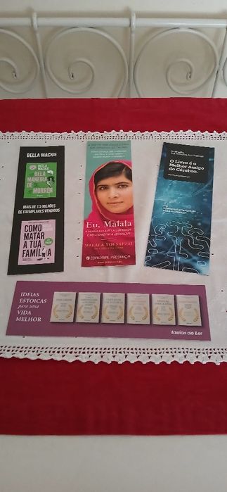 Marcadores para livros, novos