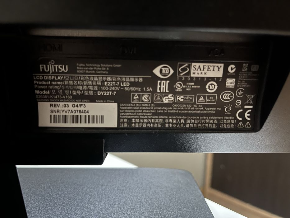Monitor fujitsu