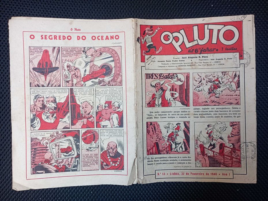 O Pluto - vários números