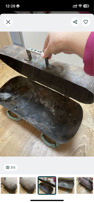 Продам мангал стаціонарний 50/25 см.