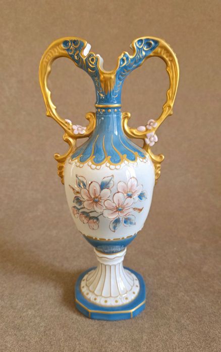 Wazon, amfora porcelanowa - Royal Dux, Czechosłowacja