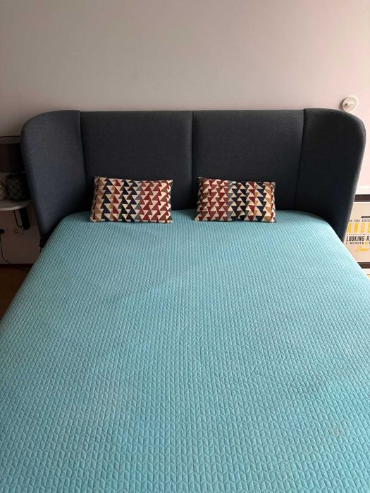 Cama Ikea Tufjord com estrado Lonset
