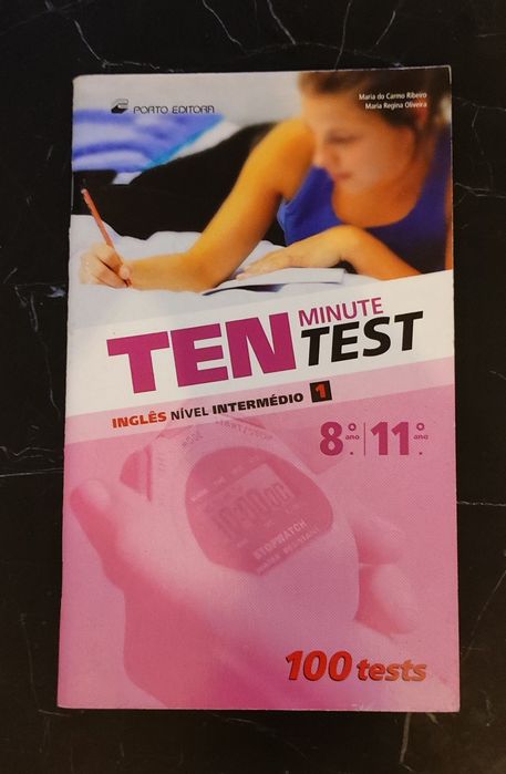 3 Livros: Ten Minute Test - Inglês
