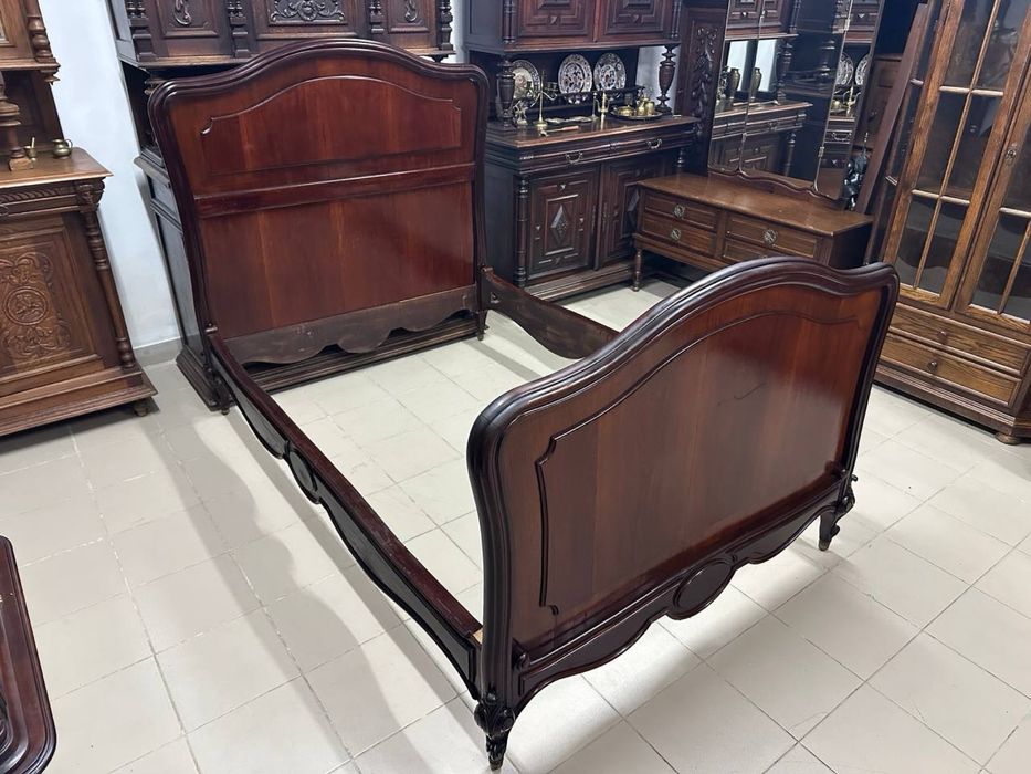 Вінтажне ліжко дерево кровать 4184