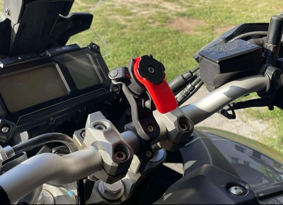 Uchwyt Motocyklowy Bezpieczny Quadlock Antywibracja Stabilny