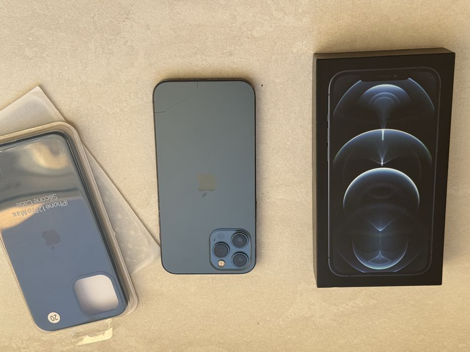 Iphone 12 pro max 256 blue