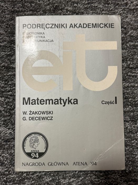 Zestaw książek - matematyka