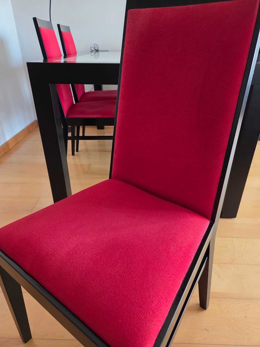 Mobiliário de Sala, Mesa de Jantar c/6 cadeiras