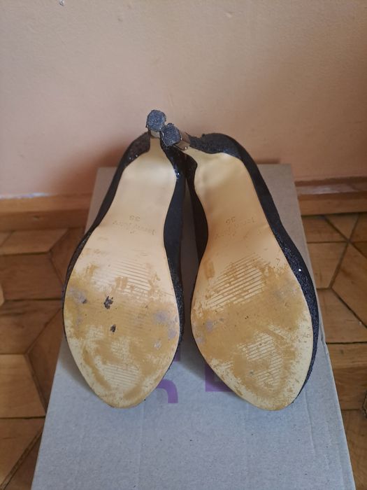 Czółenka na platformie rozm.35