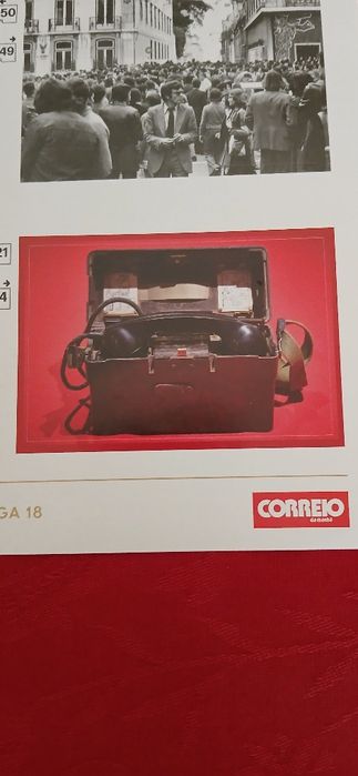 Entrega da coleção 25 de Abril, nova