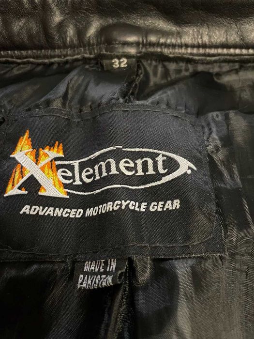 Мото штаны кожаные XElement