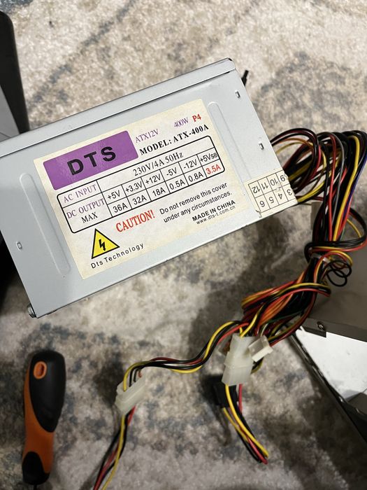 Компʼютер DTS робочій, hdd 250 gb, озу 2 gb, 2 ядра, 1 ГБ відеокарта