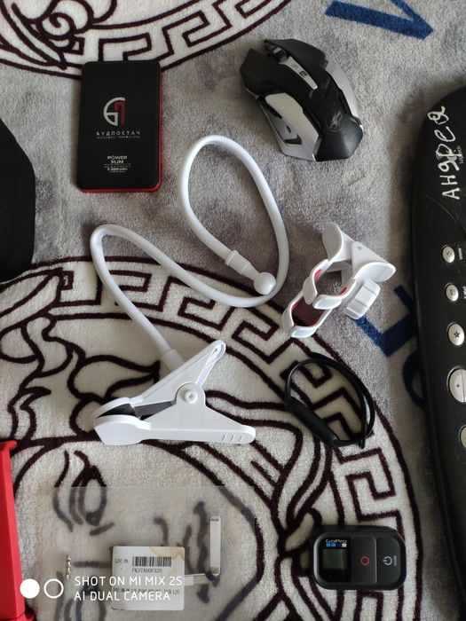 Пульт gopro, клавиатура redthunder, мишка, фонарик, кнопка