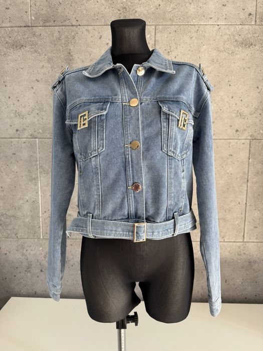 Niebieska kurtka jeansowa softy M/L