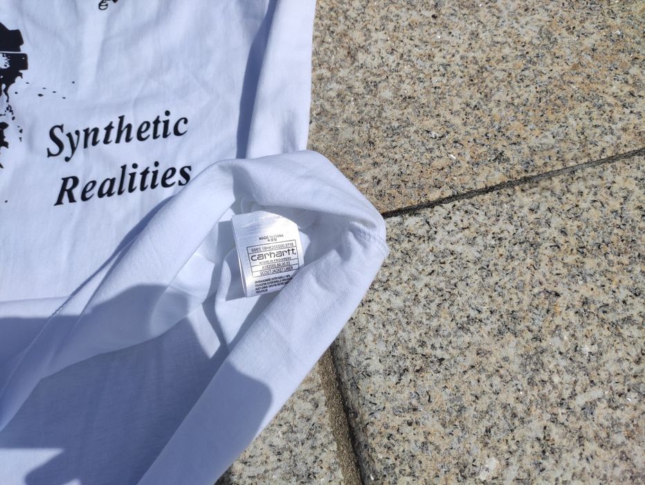 Carhartt "Genesis of synthetic realities" t-shirt