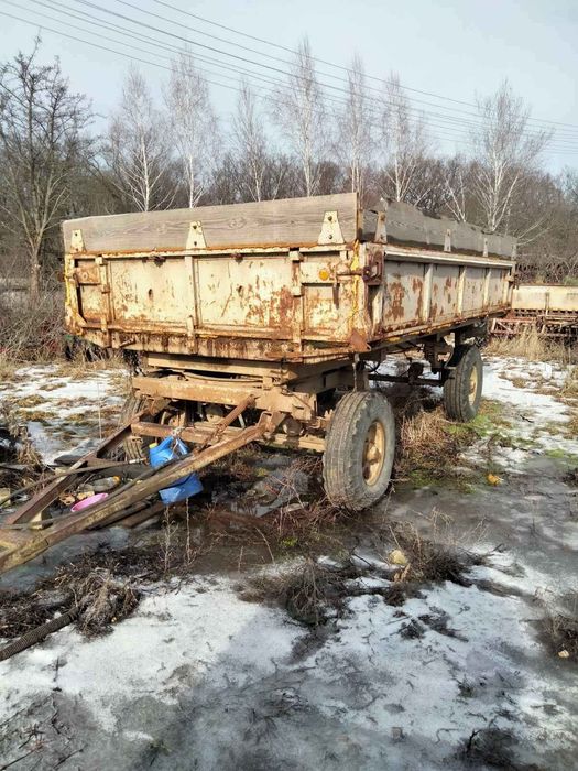 Причеп тракторний 2 ПТС-4, ПТС, причіп, прицеп на кругу, 1990 р.в