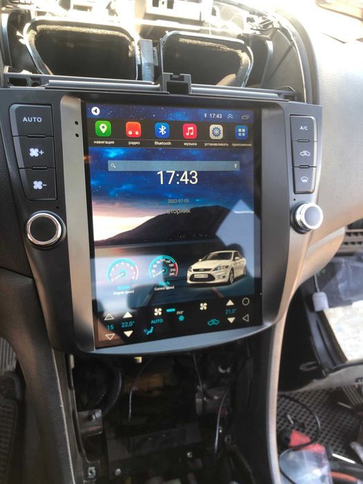 Radio android HONDA 7th Accord 2003/2007r Tesla bluetooth gps wifi