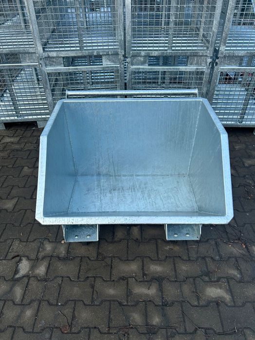 Kontener samowyładowczy / Koleba / Kontener pod cnc 250L ocynkowany